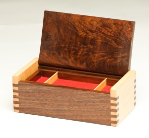 Butterfly Jewelry Box - open