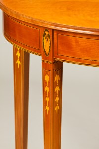 Federal Card Table - detail