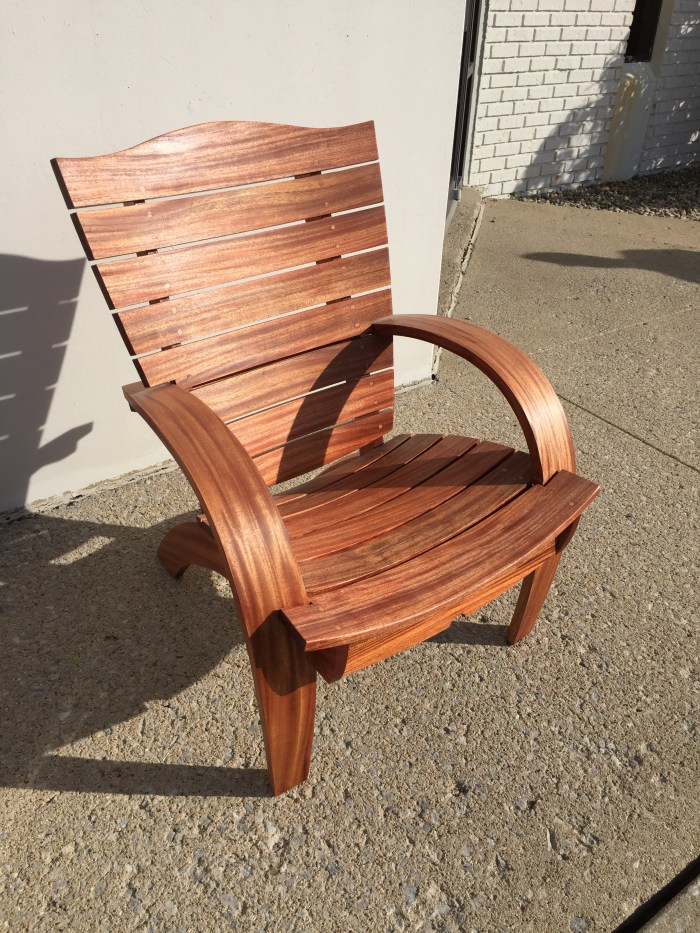 Mahogany Garden Chair