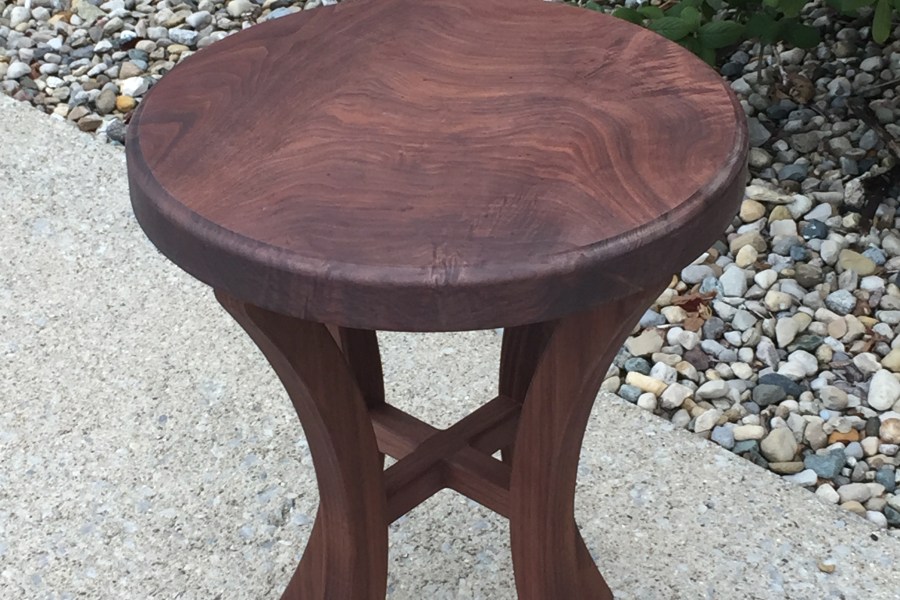Small Walnut Coffee Table